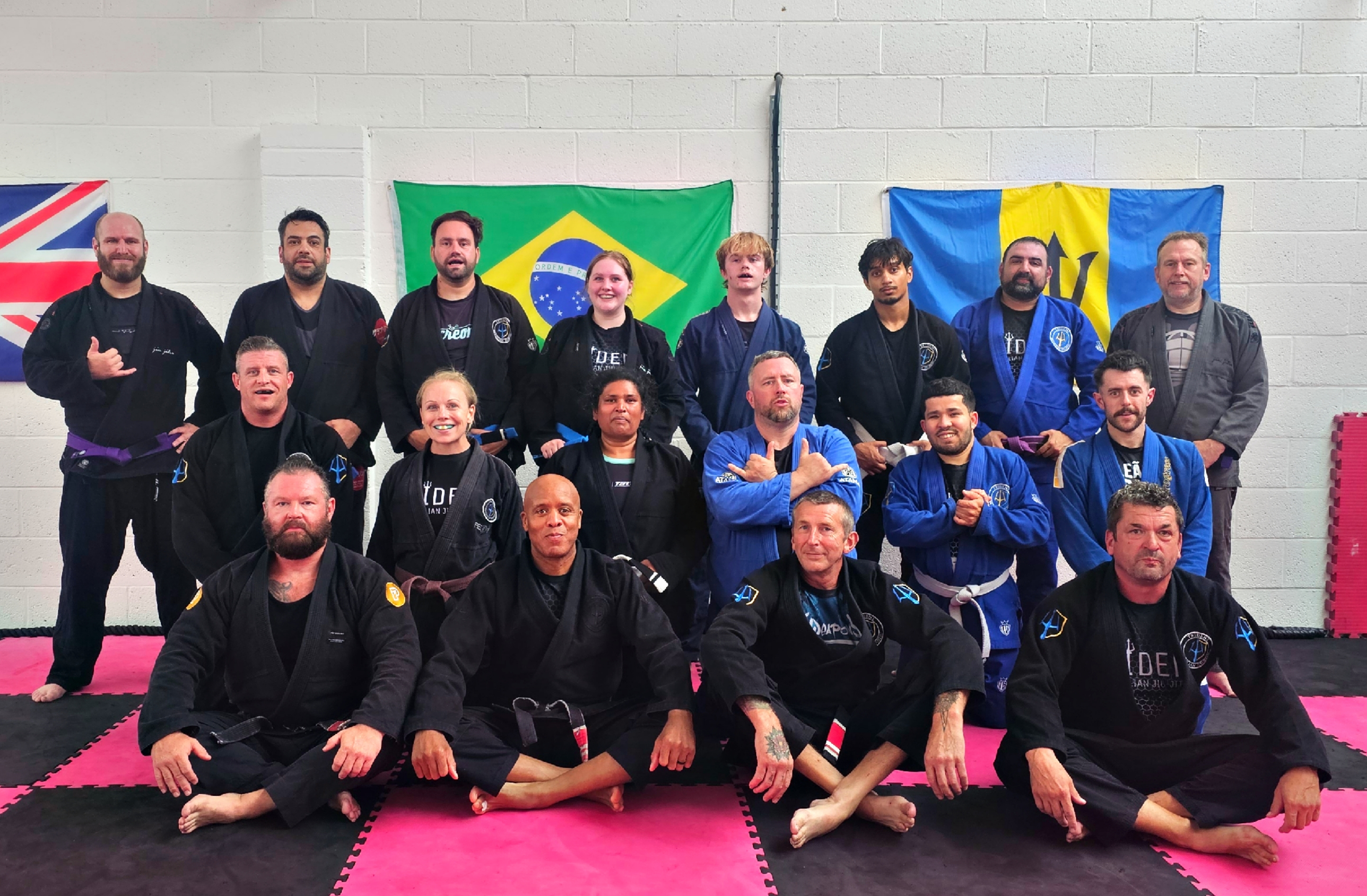 Brazilian Jiu Jitsu training at Trident BJJ Swindon